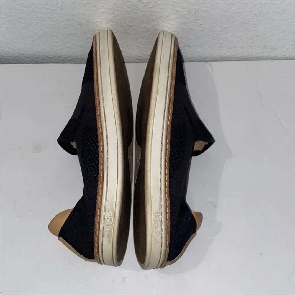 Authentic UGG designer black slip on sneakers sz 7.5
